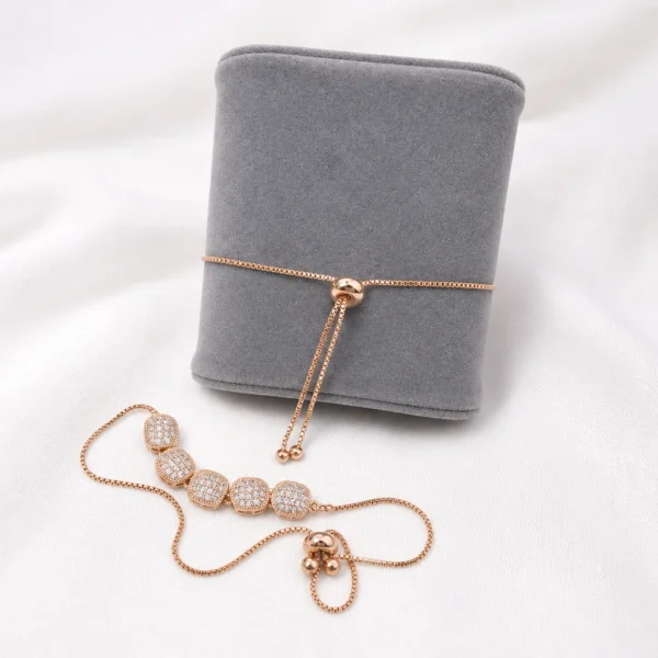 rose gold bracelet set